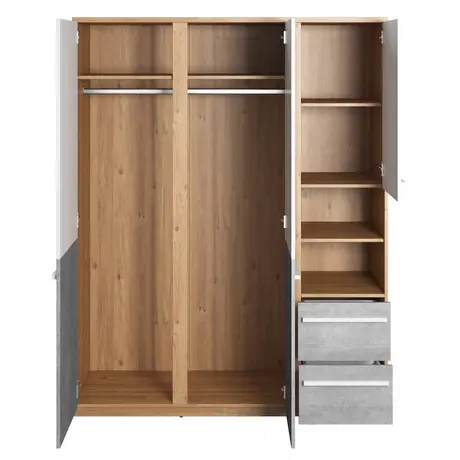 Buy Plano PN-01 Wardrobe 150cm, 2 from Furnituretta