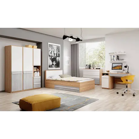 Buy Plano PN-01 Wardrobe 150cm, 5 from Furnituretta