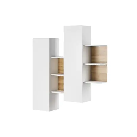 Buy Alva Entertainment TV Unit Oak Grandson, Colour: Oak Grandson, Item Width: 260, 5 from Furnituretta