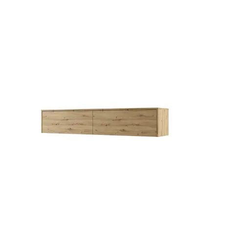 Buy BC-15 Over Bed Unit for Horizontal Wall Bed Concept Oak Artisan 160cm, Colour: Oak Artisan, Item Width: 211 from Furnituretta