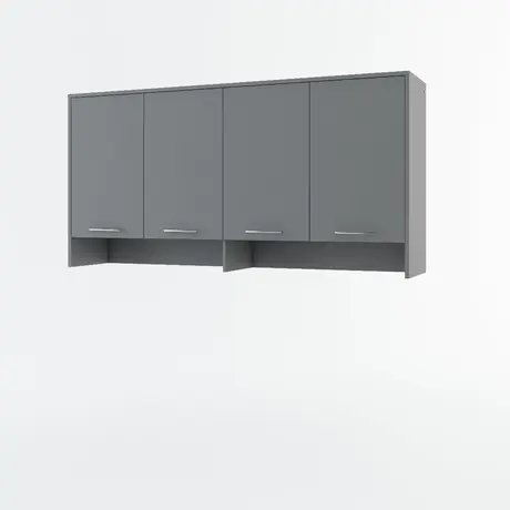 Buy CP-11 Over Bed Unit for Horizontal Wall Bed Concept Grey Matt 90cm, Colour: Grey Matt, Item Width: 215 from Furnituretta