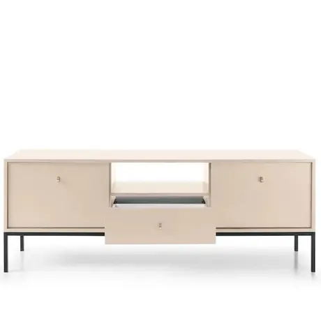 Buy Mono TV Cabinet Beige, Colour: Beige, Item Width: 154, 4 from Furnituretta