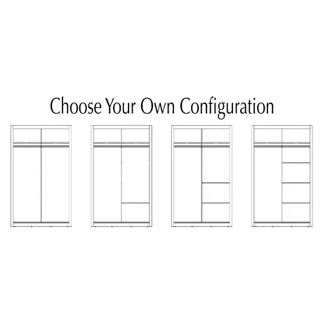 Buy Arti 21 - 2 Sliding Door Wardrobe Oak Artisan 160cm, Colour: Oak Artisan, Item Width: 160, 7 from Furnituretta