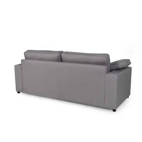 Buy Alton 3-Seater Fabric Sofa Silver, 3 from Furnituretta