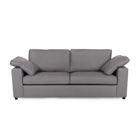Buy Alton 3-Seater Fabric Sofa Silver, 2 from Furnituretta