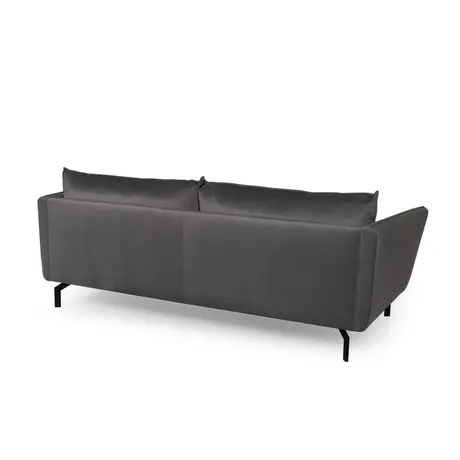 Buy Elford 3-Seater Fabric Sofa Grey, Colour: Grey, 4 from Furnituretta