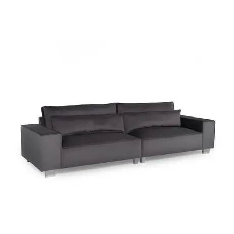 Buy Harleston 4-Seat Fabric Sofa Steel from Furnituretta