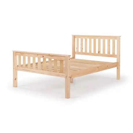 Buy Manila HFE Pine Bed King Size Antique, Colour: Antique Pine, Size: King Size, 3 from Furnituretta