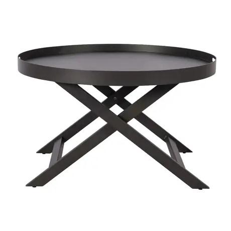 Buy Meridon Metal Coffee Table Grey, 3 from Furnituretta