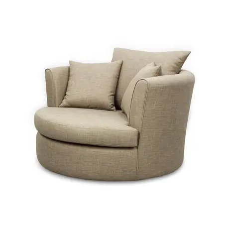 Buy Ronda Swivel Fabric Chair, 2 from Furnituretta