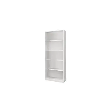 Buy Coleford Large Artic White Bookcase Bookshelf, 5 from Furnituretta