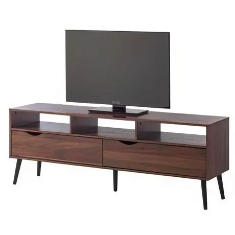 Buy Gjora TV Unit – Large Walnut Finish (160 cm) from Furnituretta