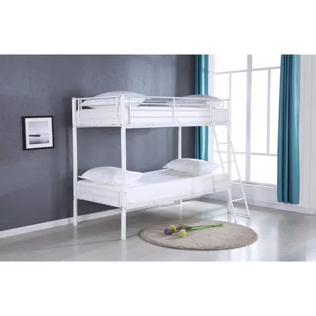 Buy Himley Bunk Bed: Maximize Space in a Bright & Cheerful Way, Colour: White, 4 from Furnituretta