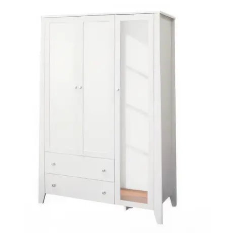 Buy Mallund Wardrobe 3 Door White from Furnituretta
