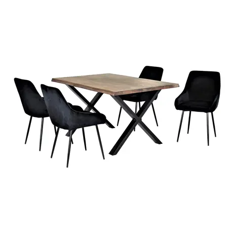 Buy Yale Small Dining Table: Maximize Space & Style, 2 from Furnituretta