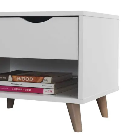 Buy Pulford Nightstand with 1 Drawer, 2 from Furnituretta