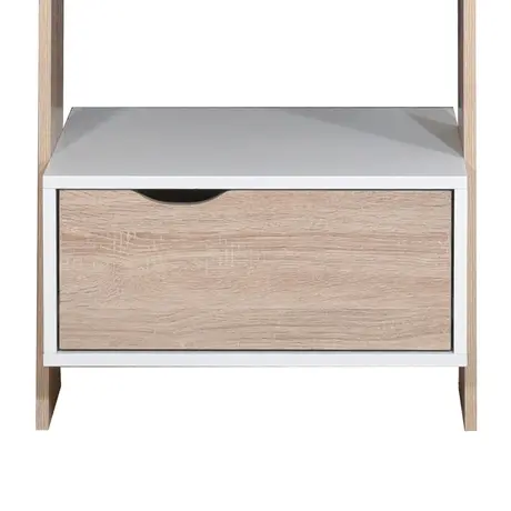 Buy Pulford Ladder Bookcase with Drawer, 6 from Furnituretta