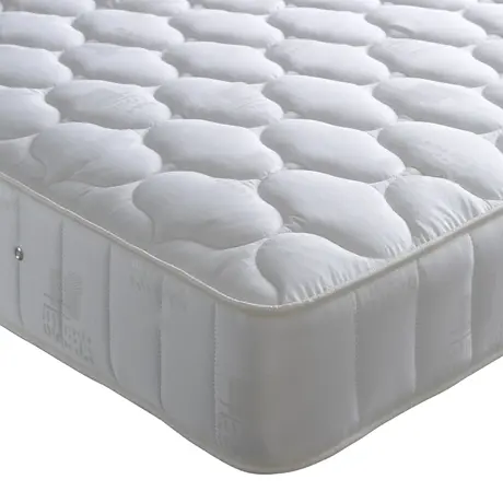 Buy Pinerest Quilted Sprung Mattress – Small Single | Coil Sprung Damask Finish, Size: Small Single (2ft6), Item Width: 75, 2 from Furnituretta