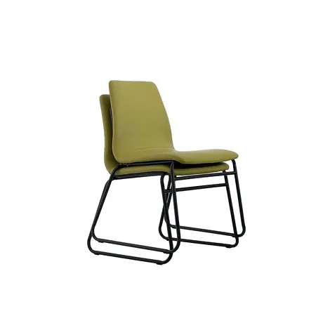 Buy Green PU Chairs (6 Pack): Albion Dining Chairs, 5 from Furnituretta