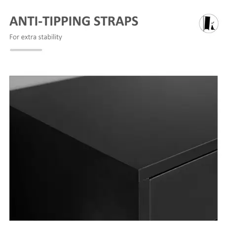 Buy Vinsetto Vertical Filing Cabinet, 7-drawer File Cabinet, Mobile Office Cabinet on Wheels for Study, Home Office, Black, 7 from Furnituretta