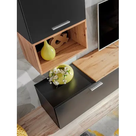 Buy Maze II TV Entertainment Unit, Colour: Black, Item Width: 200, 10 from Furnituretta