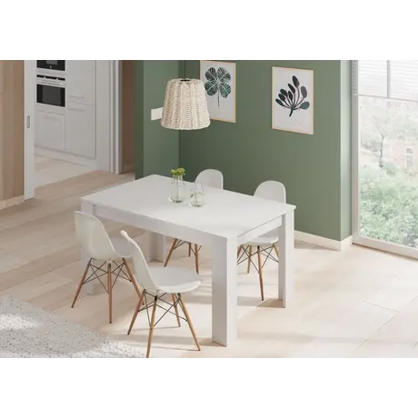 Buy Expand Your Dining Space: Totnes White Extending Table, 4 from Furnituretta