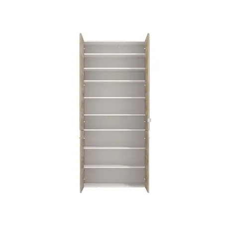 Buy Otley Oak Effect Shoe Cabinet Cupboard: Keep Your Entryway Organized, Colour: Oak, 4 from Furnituretta