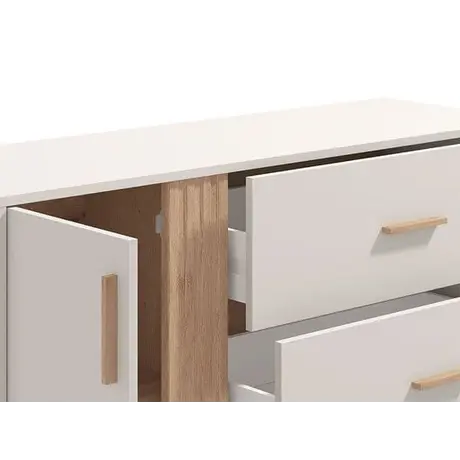 Buy Glossop Chest of Drawers: Modern & Functional Design, 4 from Furnituretta