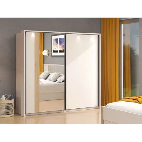 Buy Glossop Wardrobe: Modern Design with Sliding Doors, 4 from Furnituretta