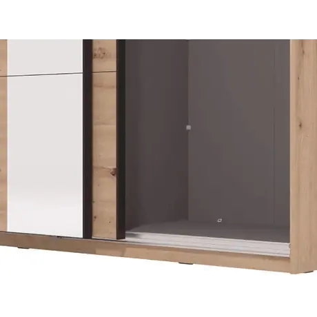 Buy Newbury Wardrobe: Stylish & Functional Storage, Colour: Oak, 5 from Furnituretta