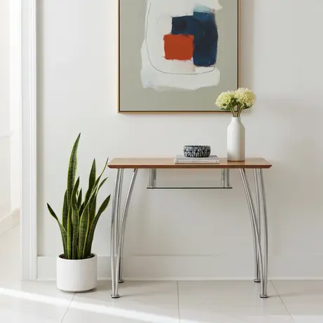 Buy Fiji Console Table – Beech | Compact Hallway & Living Room Furniture, 3 from Furnituretta