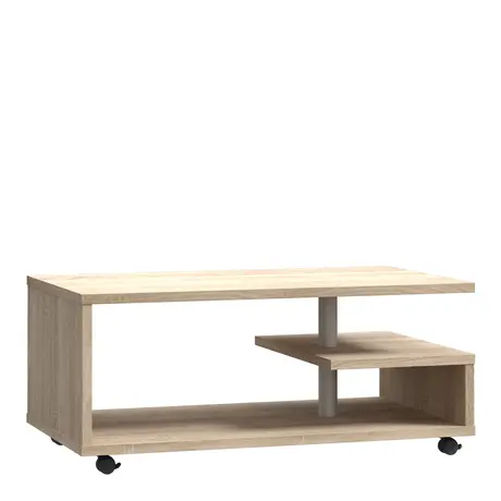 Buy Bailey Coffee Table in Sonoma Oak, Colour: Sonoma Oak, Item Width: 105 from Furnituretta
