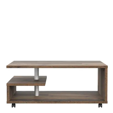 Buy Bailey Coffee Table in Old Vintage Wood, Colour: Old Vintage Wood, Item Width: 105, 7 from Furnituretta
