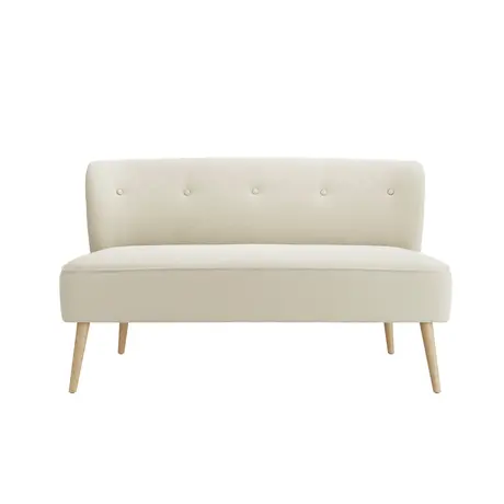 Buy Beau 2 Seater Sofa Sand / Blonde Wood | Modern Living Room Furniture, 5 from Furnituretta
