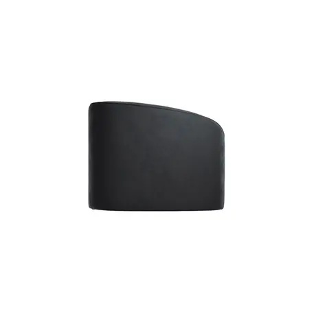 Buy Zuma Black Sofa | Contemporary Curved Velvet Living Room Furniture, 4 from Furnituretta