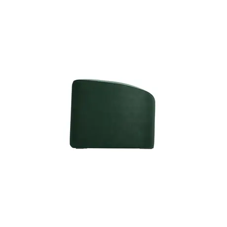 Buy Zuma Forest Green Chair | Contemporary Curved Velvet Accent Chair, 4 from Furnituretta