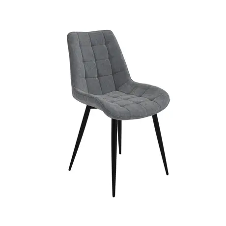 Buy Luna Marble Effect Dining Set | Modern Dining Table & Chairs, 6 from Furnituretta