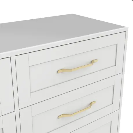 Buy Austen White Chest | Classic Shaker Style Bedroom Storage, 6 from Furnituretta