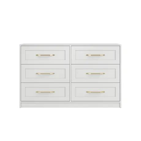 Buy Austen White Chest | Classic Shaker Style Bedroom Storage, 2 from Furnituretta