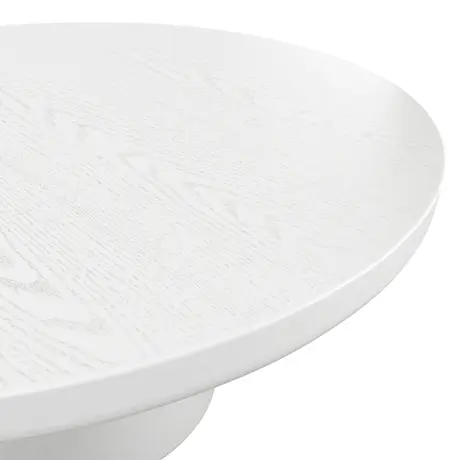 Buy Rumi White Coffee Table | Contemporary Round Tables, 4 from Furnituretta