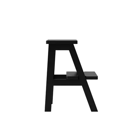 Buy Addie Black Stool | Versatile Accent Stool, 4 from Furnituretta