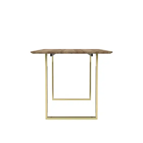 Buy Antibes Russet & Gold Dining Table | Modern 6‑Seater Tables, 5 from Furnituretta