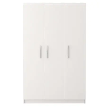 Buy Omega OM-19 Hinged Wardrobe 120cm, Colour: White Matt, Carcass: White Matt, Item Width: 120, 2 from Furnituretta