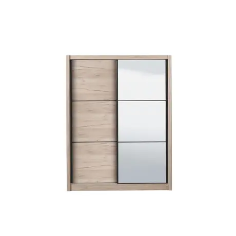 Buy Vale Sliding Door Wardrobe - Oak Effect, 9 from Furnituretta