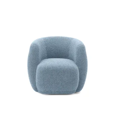 Buy Clay Bluebell Sherpa Tub Chair, 2 from Furnituretta