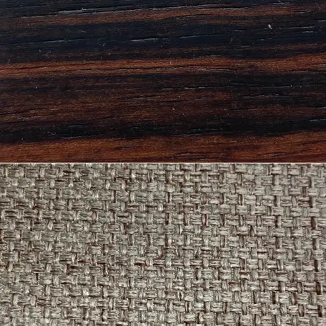 Buy Bali Ebony Double Bedframe with Brass‑Capped Feet, 12 from Furnituretta