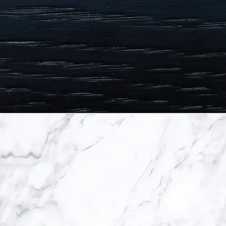 Buy Orchid Marble 3‑Drawer Chest with Black Oak Frame, 7 from Furnituretta