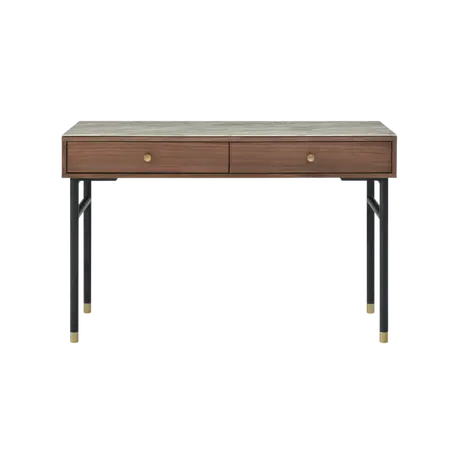 Buy Willow Dressing Table with Marble‑Effect Top from Furnituretta