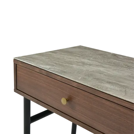 Buy Willow Dressing Table with Marble‑Effect Top, 5 from Furnituretta