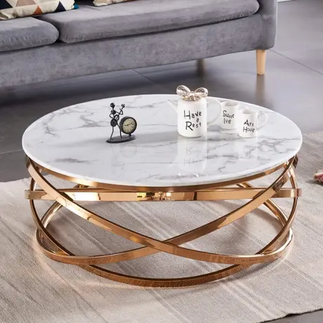 Buy Nabraska Marble Coffee Table: Elevate Your Living Room from Furnituretta